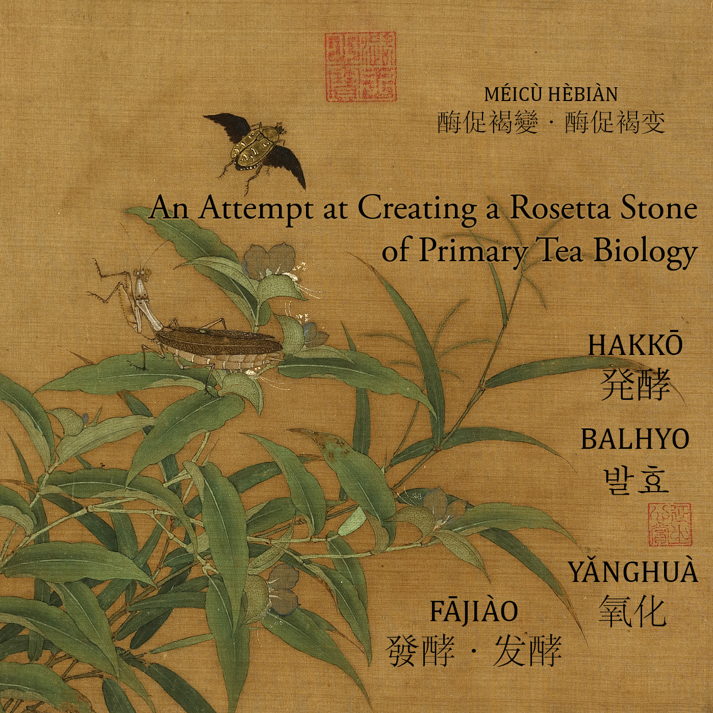 An attempt at creating a Rosetta Stone of primary tea biology
